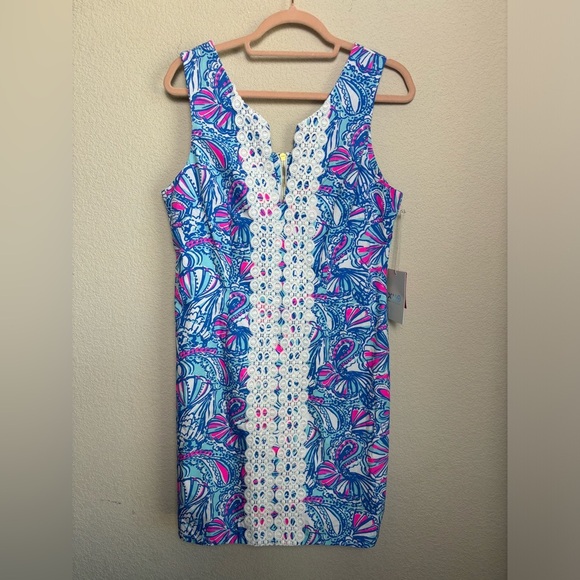NWT Lilly Pulitzer X Target “My Fans” Shift Dress 12 - Picture 2 of 12